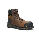 Cat Footwear Men's Excavatorxl 6" Wp Ct Construction Boot, Dark Brown, 11